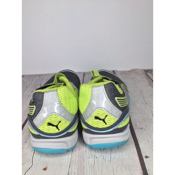 Puma Women’s 7,5 Running Eco Ortholite Athletic Shoes Sneakers Neon green gray - Picture 6 of 12